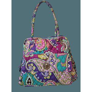Vera Bradley Heather Double Handle Shoulder Bag & Wallet Set